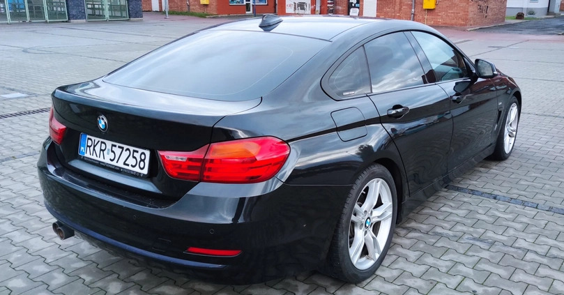 BMW Seria 4 cena 82900 przebieg: 232100, rok produkcji 2016 z Kraków małe 121